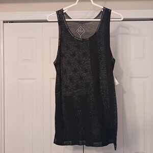 #203 3/$18 - Well Worn Black Tank Top Size S